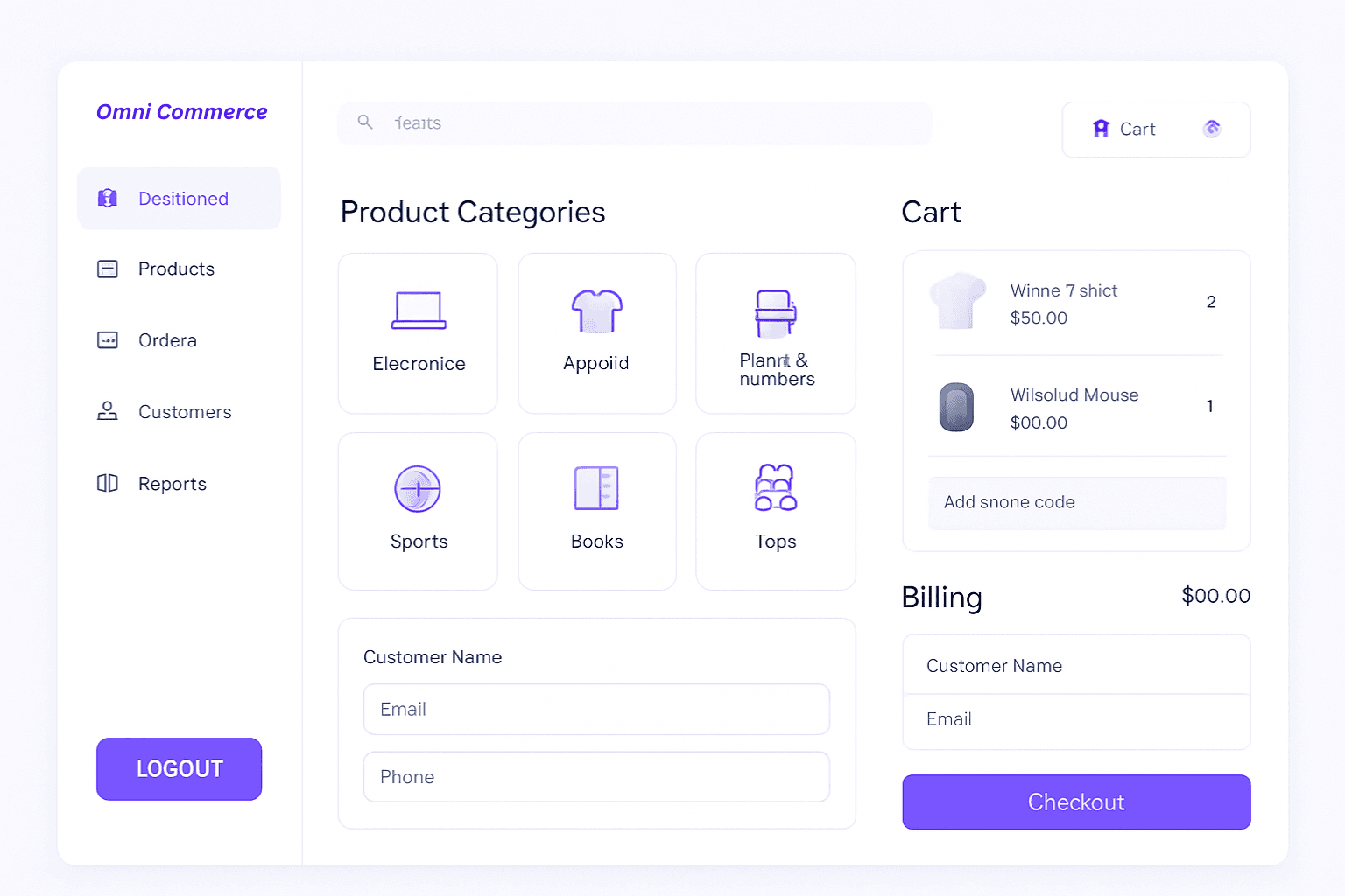 OmniCommerce: High-Performance Digital Storefront & Order Processing Overview